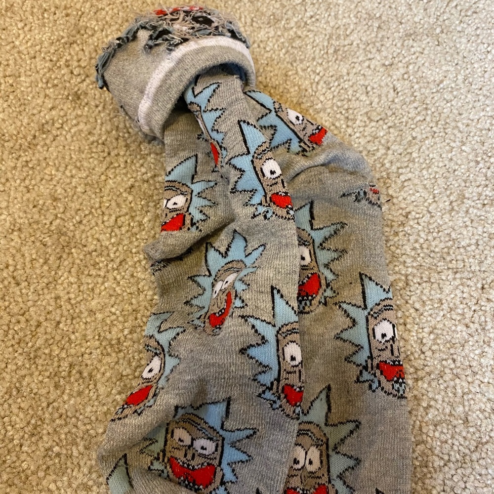 Rick and Morty socks!